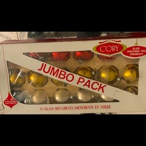 Coby glass ornaments